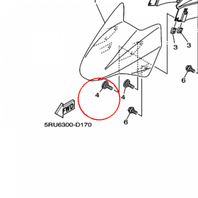 YAMAHA - wkret nr: 901490626300