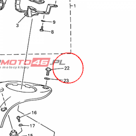 YAMAHA - wkret nr: 901490626400