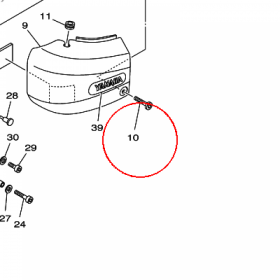 YAMAHA - wkret nr: 901490630200
