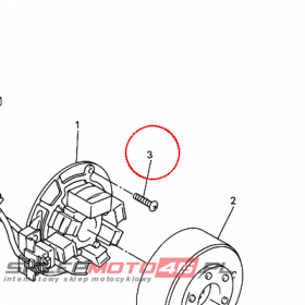 YAMAHA - wkret nr: 901490632400