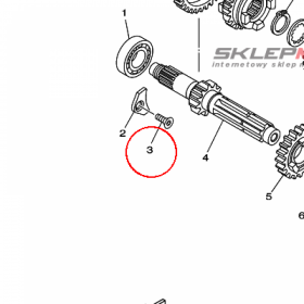 YAMAHA - wkret nr: 901490632600