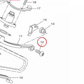 YAMAHA - wkret nr: 901490682900