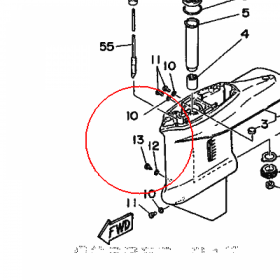 YAMAHA - wkret nr: 9014906M0000