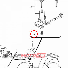 YAMAHA - wkret nr: 901490800200