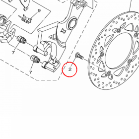 YAMAHA - wkret nr: 901490801000