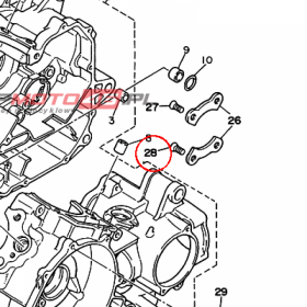 YAMAHA - wkret nr: 901490801300