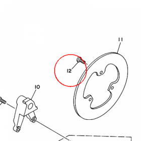 YAMAHA - wkret nr: 901490815200