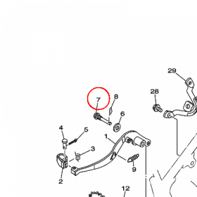 YAMAHA - wkret nr: 901490826900