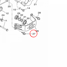 YAMAHA - wkret nr: 9014908X0600