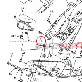 YAMAHA - wkret nr: 901491001500 > 901491001600