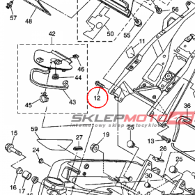 YAMAHA - wkret nr: 901491004300
