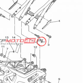 YAMAHA - wkret nr: 901491005900