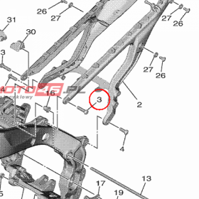 YAMAHA - wkret nr: 901491007600