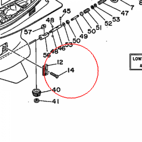 YAMAHA - SRUBA nr: 9015105M0000