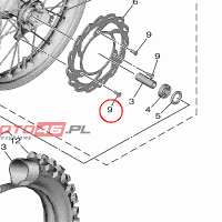 YAMAHA - SRUBA nr: 901510602300