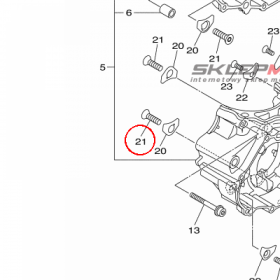 YAMAHA - SRUBA nr: 901510800300