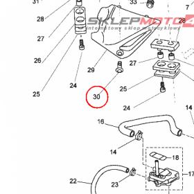 YAMAHA - wkret nr: 901540500200