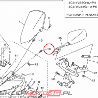 YAMAHA - 901540500700 nr: 901540500700