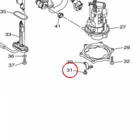 YAMAHA - wkret nr: 901540501200