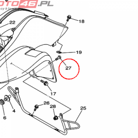 YAMAHA - wkret nr: 901540505200