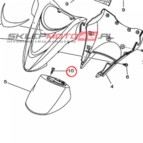 YAMAHA - wkret nr: 901540603000