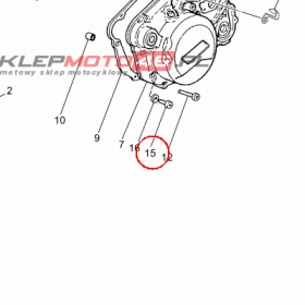 YAMAHA - wkret nr: 901540681200