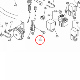 YAMAHA - WKRET nr: 901570502500 > 985800501400