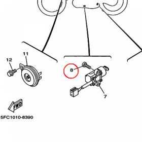YAMAHA - WKRET nr: 901570507900 > 985070501400