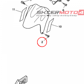 YAMAHA - WKRET nr: 9015705X0200