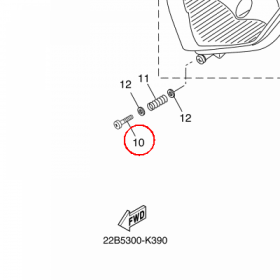 YAMAHA - WKRET nr: 9015705X1100