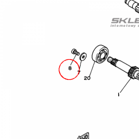 YAMAHA - WKRET nr: 901570607100