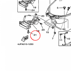 YAMAHA - WKRET nr: 901590607100
