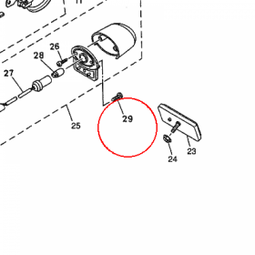 YAMAHA - wkret nr: 9016703X0000