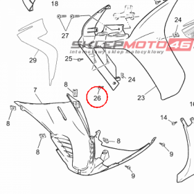 YAMAHA - wkret nr: 9016704X0300