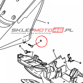YAMAHA - wkret nr: 901670502500