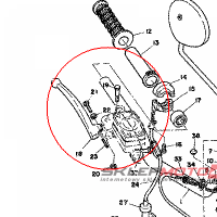 YAMAHA - SPREZYNA nr: 901700601000