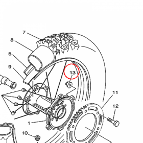 YAMAHA - NAKRETKA nr: 901850814600