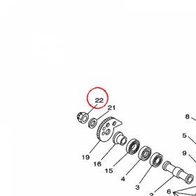 YAMAHA - NAKRETKA nr: 901851800900