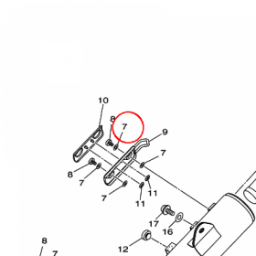 YAMAHA - podkladka nr: 902010501700