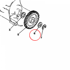 YAMAHA - podkladka nr: 902010851200