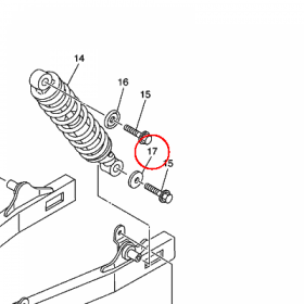 YAMAHA - podkladka nr: 90201087G200