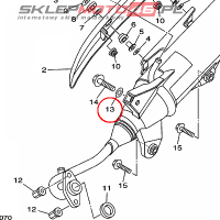 YAMAHA - podkladka nr: 902011003500