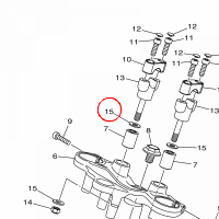 YAMAHA - podkladka nr: 902011007400