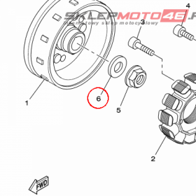 YAMAHA - podkladka nr: 902011203000
