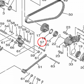 YAMAHA - podkladka nr: 902011301500