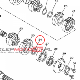 YAMAHA - podkladka nr: 902012081400
