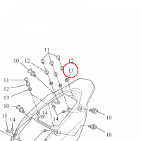 YAMAHA - podkladka nr: 902020800600