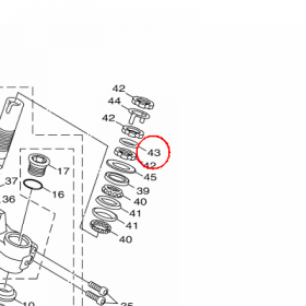 YAMAHA - podkladka nr: 902023023500