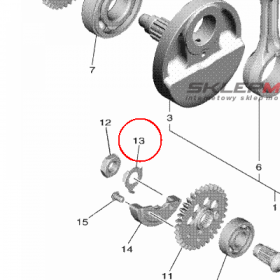 YAMAHA - sruba spec. nr: 902151428700