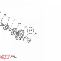 YAMAHA - sruba spec. nr: 902151800100